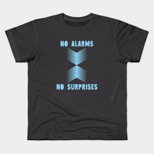 No Surprises, blue Kids T-Shirt